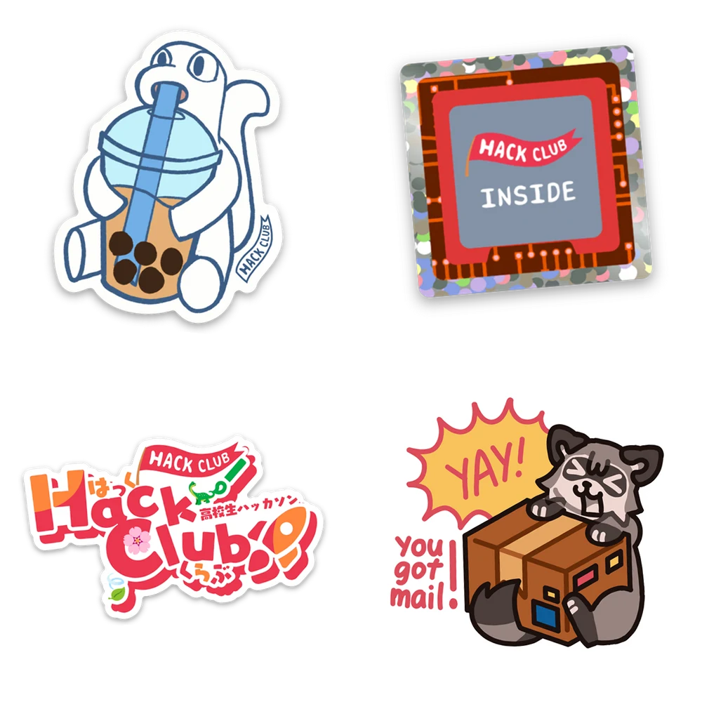 Hack Club stickers
